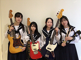 金城学院高等学校白壁ガールズ写真