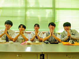 創成館高等学校春色定食写真