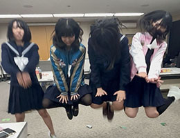 大阪府立富田林高等学校波紋疾走会社㈱写真